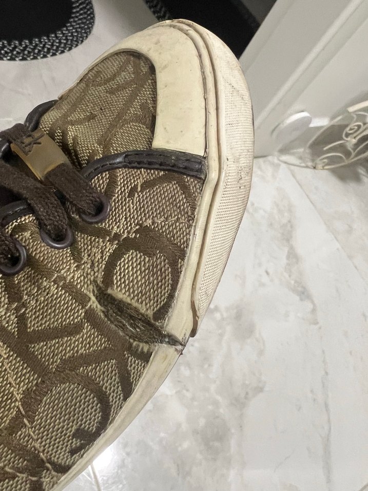 Kadın Kahverengi erkekCK marka ornin - Görsel 5