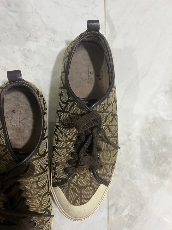 Kadın Kahverengi erkekCK marka ornin - Görsel 2