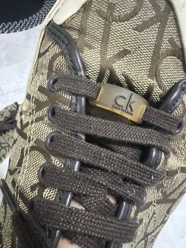 Kadın Kahverengi erkekCK marka ornin - Görsel 3