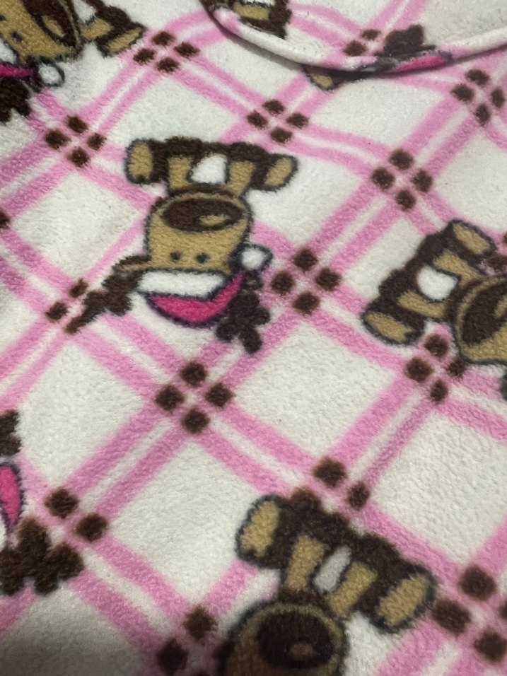 Pembe polar kadife yeni sabahlık nenanın sabahlığı - Görsel 4