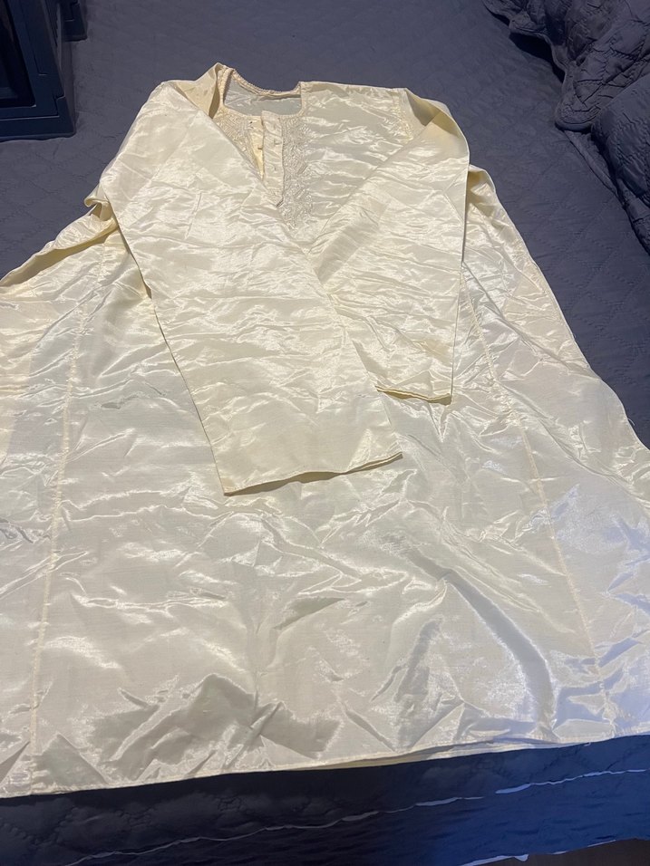 Parlak krem erkek geceliyi - Görsel 4