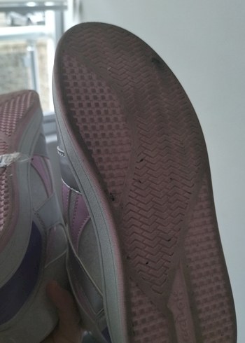 Kız Çocuk Mor Gri Spor Ayakkabı - Görsel 5