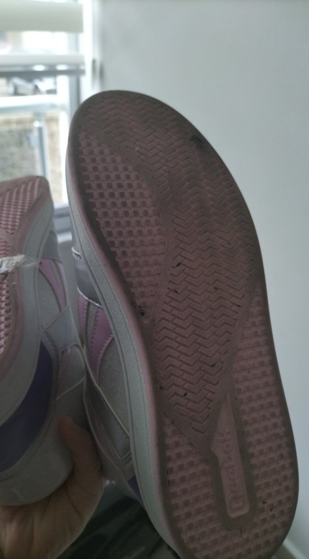 Kız Çocuk Mor Gri Spor Ayakkabı - Görsel 5