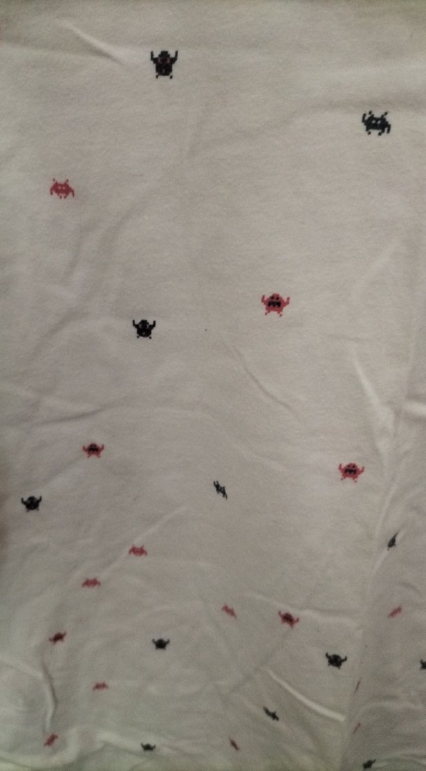 Pamuklu Beyaz Baskılı Kadın Tişört - Görsel 3