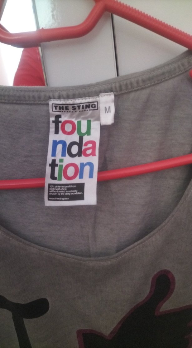 Gri Baskılı Kısa Kollu  Tişört - Görsel 2