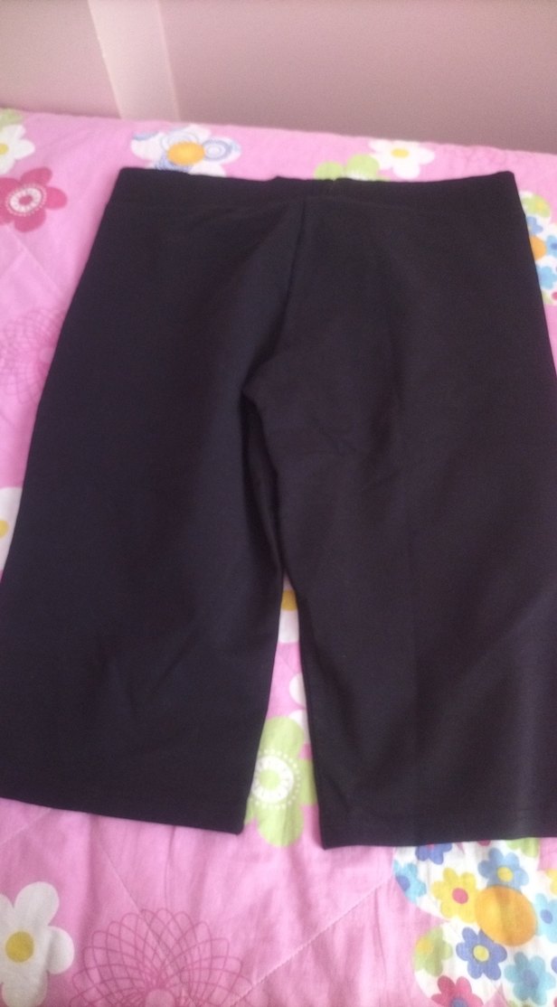 Siyah Düğmeli Kadin Salaş Pantolon - Görsel 4