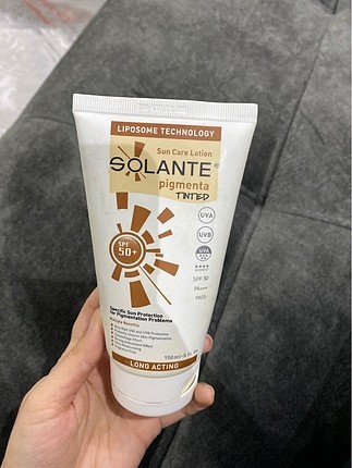 Solante güneş kremi