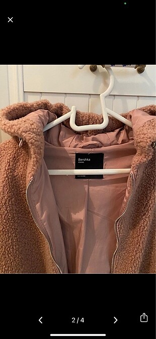 xs Beden Bershka xs koyun tüylü ceket