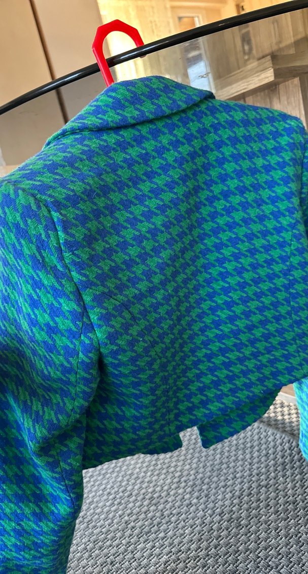 Renkli Mini Kadın Blazer Ceket - Görsel 2