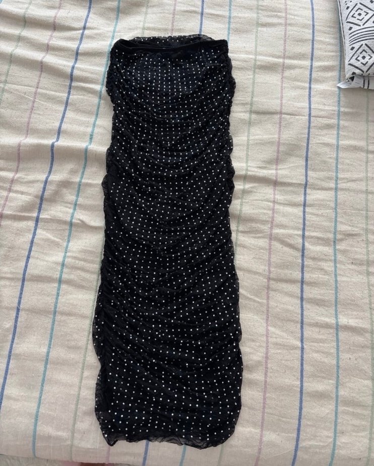 Drapeli Uzun Kalem Etek - Görsel 2