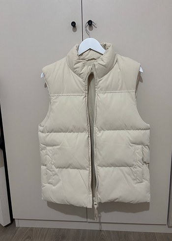 Gri Yüksek Yakalı Erkek Denim Yelek - Görsel 6