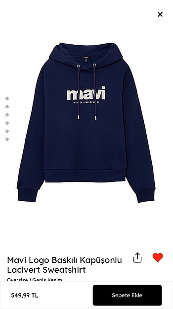 Mavi sweatshirt