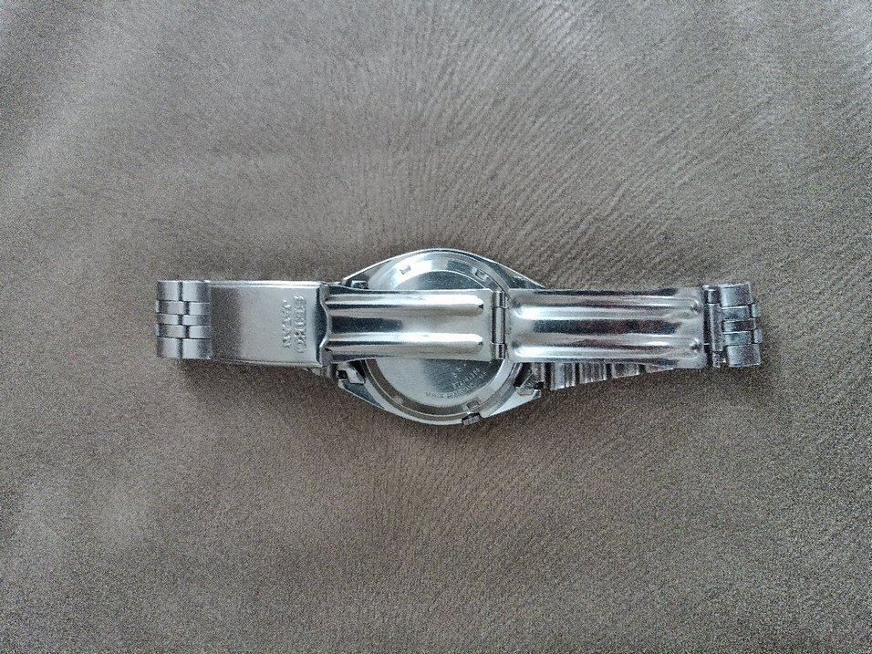 Gri Minimalist Erkek Saat Seiko 5 - Görsel 3