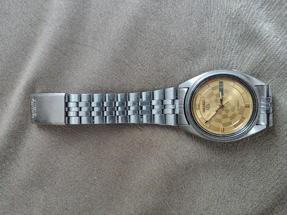 Gri Minimalist Erkek Saat Seiko 5 - Görsel 4