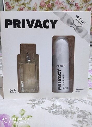 Privacy parfüm deodorant set