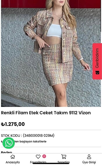 l Beden Tüvit takım