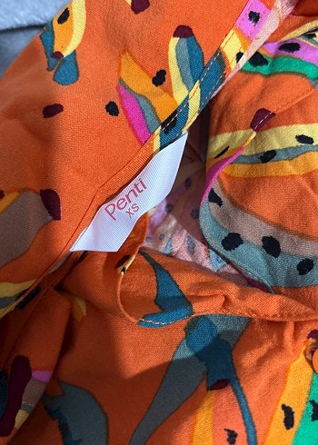 xs Beden Penti gömlek şort pijama takım