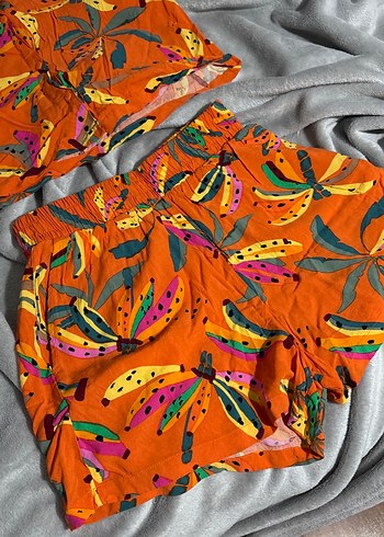 Penti Penti gömlek şort pijama takım