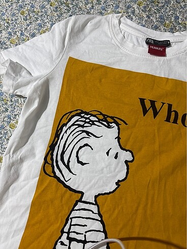 s Beden Zara Peanuts Lisanslı Tshirt
