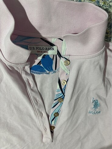 U.S Polo Assn. US POLO PEMBE KADIN TSHİRT