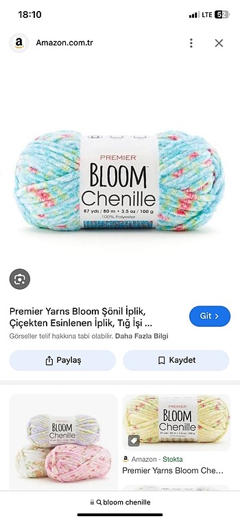 Bloom chenille ip