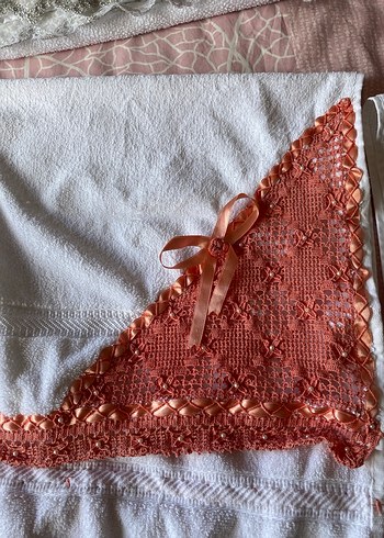 Çeyizlik el oyası havlu - Görsel 2