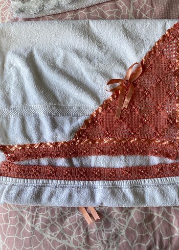 Çeyizlik el oyası havlu - Görsel 3