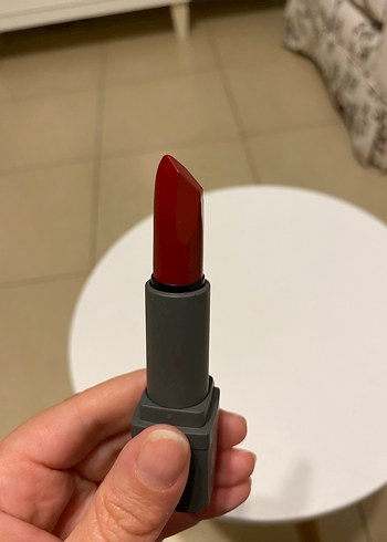 Alix Avien Parlak Ruj kırmızı bordo - Görsel 2