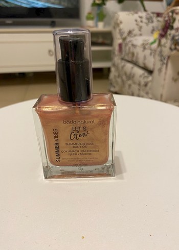 Bade Natural Let's Glow Işıltılı Vücut Yağı - Görsel 3