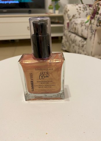 Bade Natural Let's Glow Işıltılı Vücut Yağı - Görsel 2