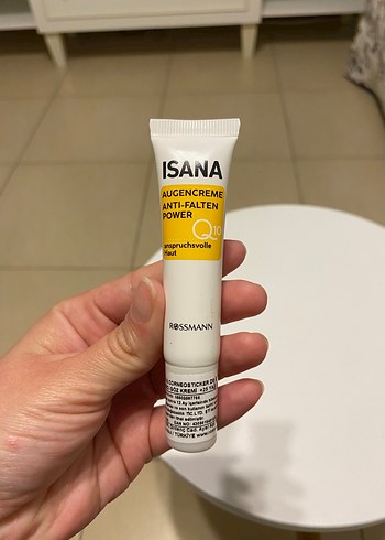 ISANA Q10 Göz Kremi Anti-Kırışıklık - Görsel 3