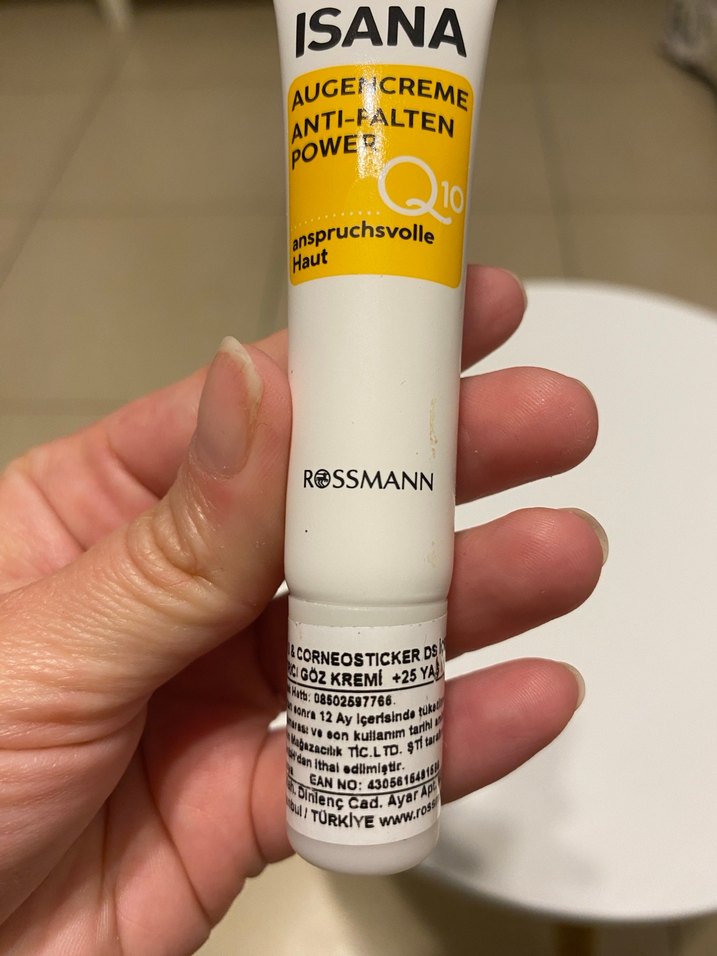 ISANA Q10 Göz Kremi Anti-Kırışıklık - Görsel 2