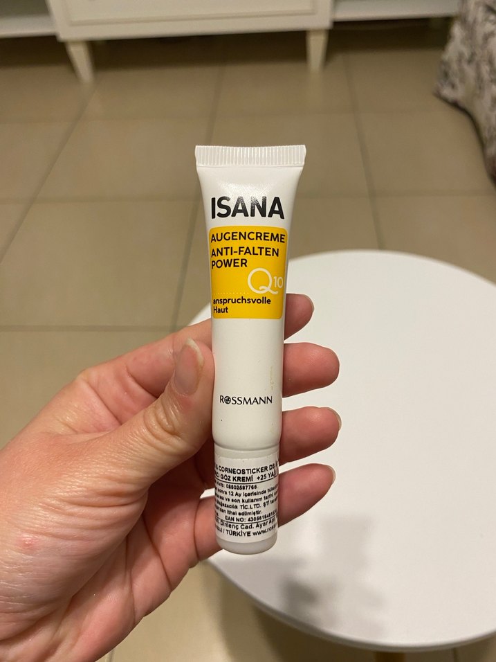 ISANA Q10 Göz Kremi Anti-Kırışıklık - Görsel 3