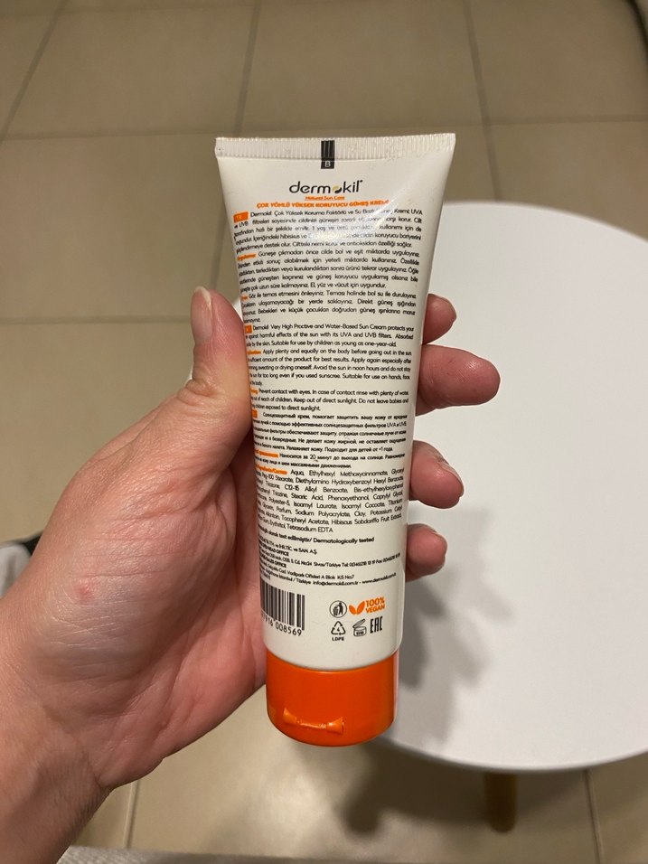Dermokil SPF 50+ Çok Yönlü Güneş Kremi 75 ml - Görsel 2