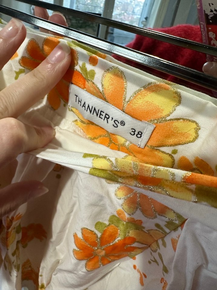 Çiçek Desenli Pamuklu Etek - Görsel 2