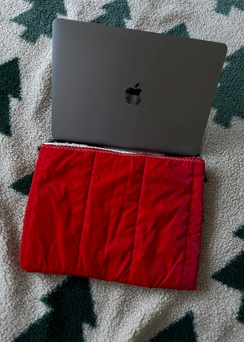 Kırmızı Kadın Laptop Çantası