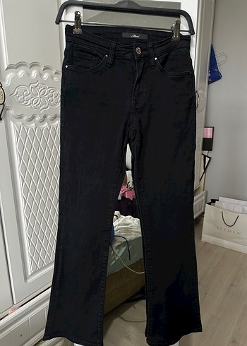 Mavi Jeans Siyah Yuksek Bel Denim Jean