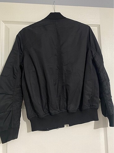 xs Beden siyah Renk Bomber ceket
