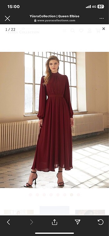 Yusra collection Queen Elbise