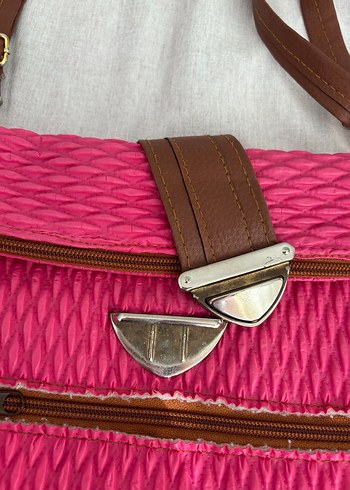 Taba Pembe y2k Vintage Bohem Kadın Çanta - Görsel 3