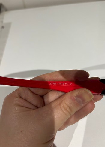 Kırmızı Biker T-Kids Erkek Çocuk Güneş Gözlüğü - Görsel 5