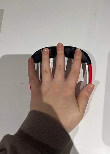 Kırmızı Biker T-Kids Erkek Çocuk Güneş Gözlüğü - Görsel 7