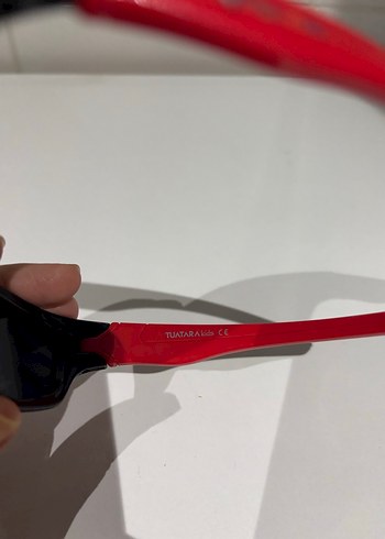 Kırmızı Biker T-Kids Erkek Çocuk Güneş Gözlüğü - Görsel 6