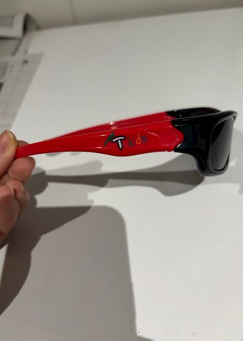 Kırmızı Biker T-Kids Erkek Çocuk Güneş Gözlüğü - Görsel 3