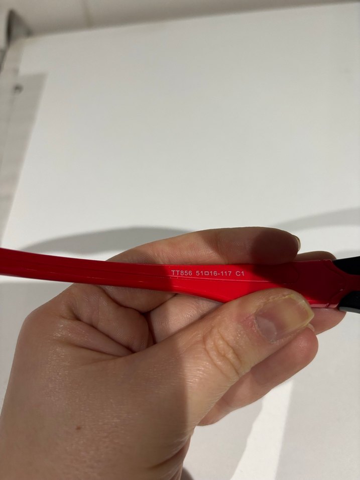 Kırmızı Biker T-Kids Erkek Çocuk Güneş Gözlüğü - Görsel 5