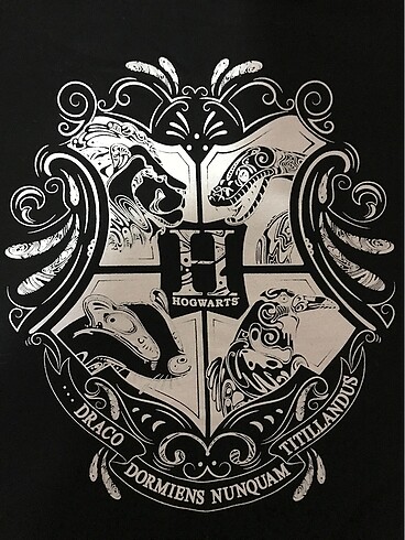 Defacto Defacto 11-12 yaş Hogwarts baskılı Sweatshirt