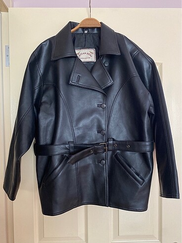 American Vintage XL XXL Oversize Vintage y2k Deri Ceket Ceylan Deri