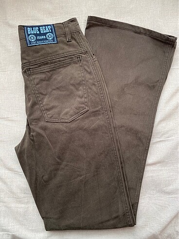 Vintage Yüksek Bel Kadife Pantolon