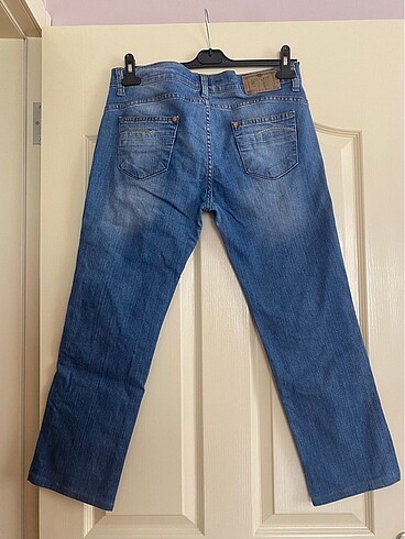 l Beden Y2k Vintage Düşük Bel Kot Pantolon