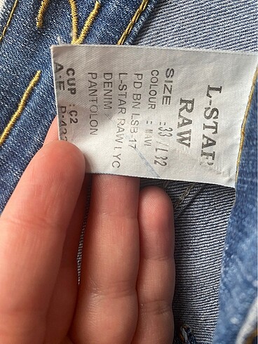 l Beden mavi Renk Y2k Vintage Düşük Bel Kot Pantolon